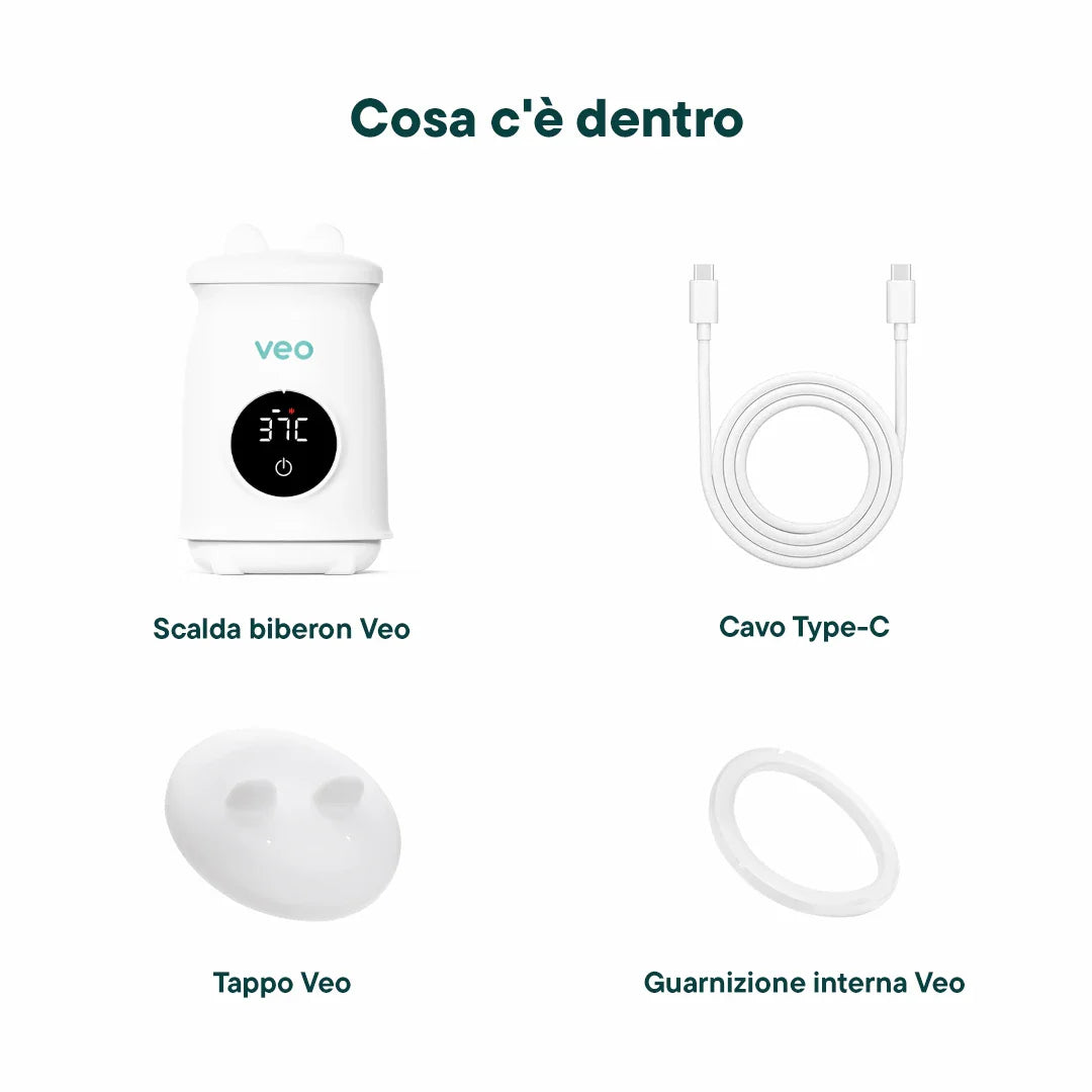 VEO™ - Il primo scalda biberon portatile a batteria
